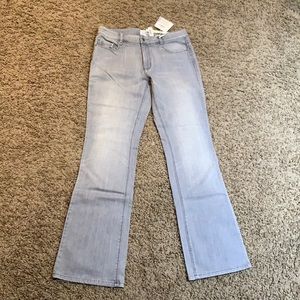 WHBM Blanc Fit Boot Leg Jeans